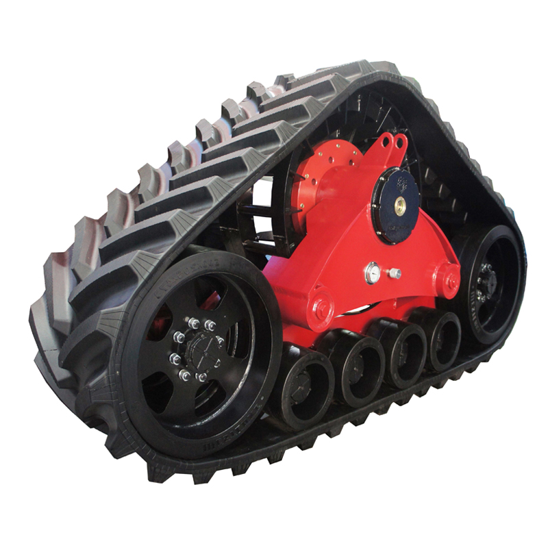 Case IH & Claas Tractor Triangle Rubber Track Wheels Crawler Chassis Tracked Undercarriages System